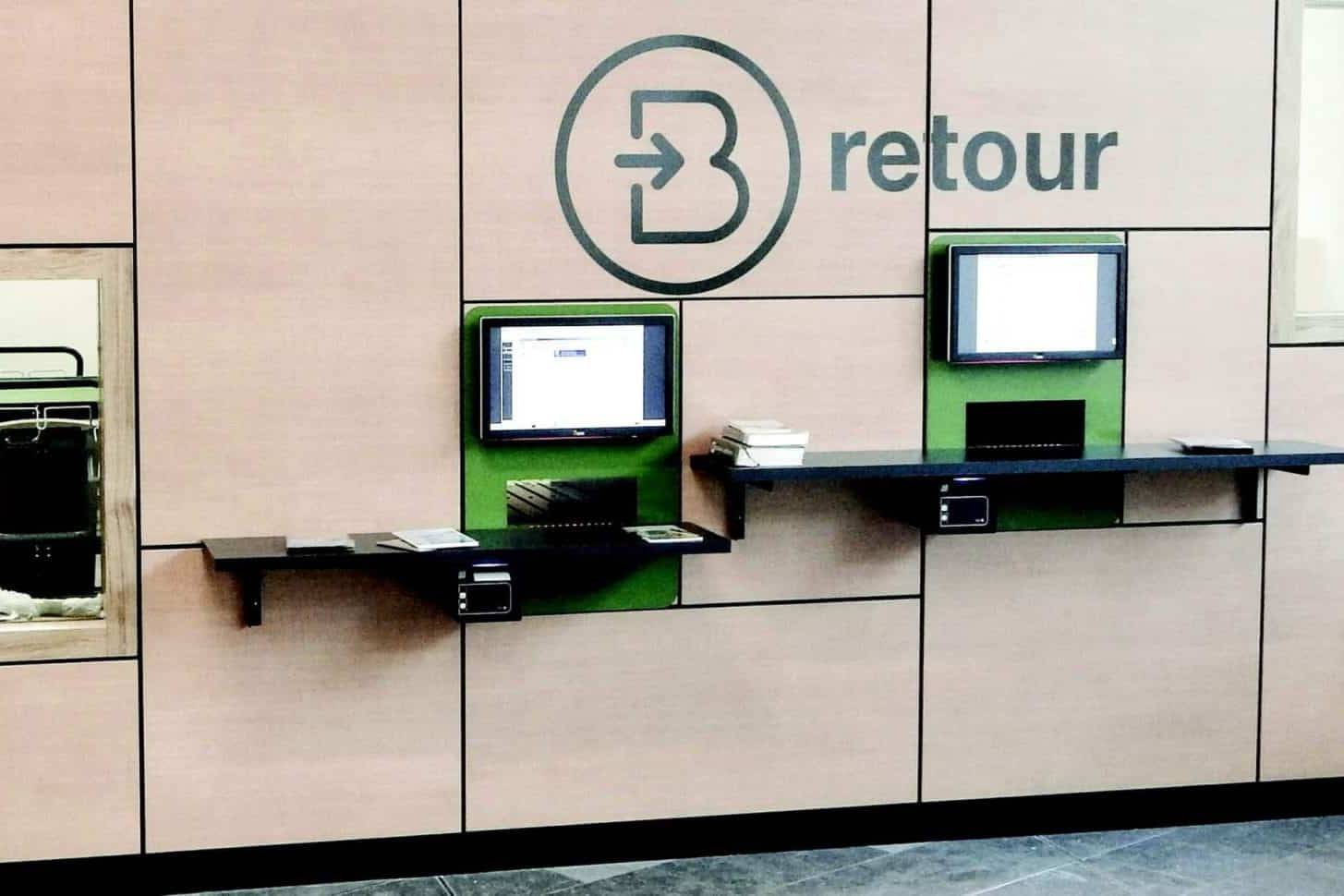 RFID automated returns station for library items