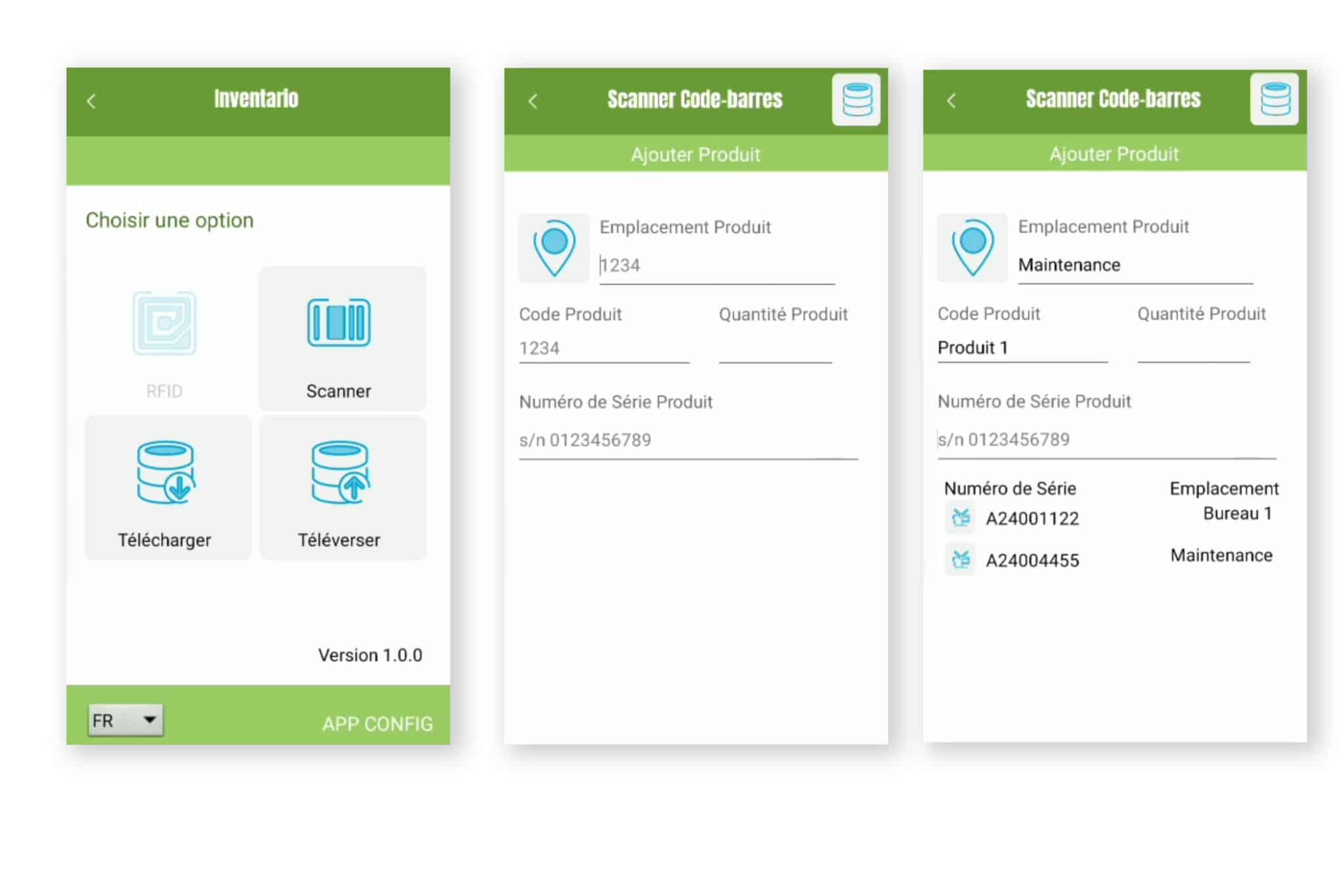 Solution d'inventaire inventario