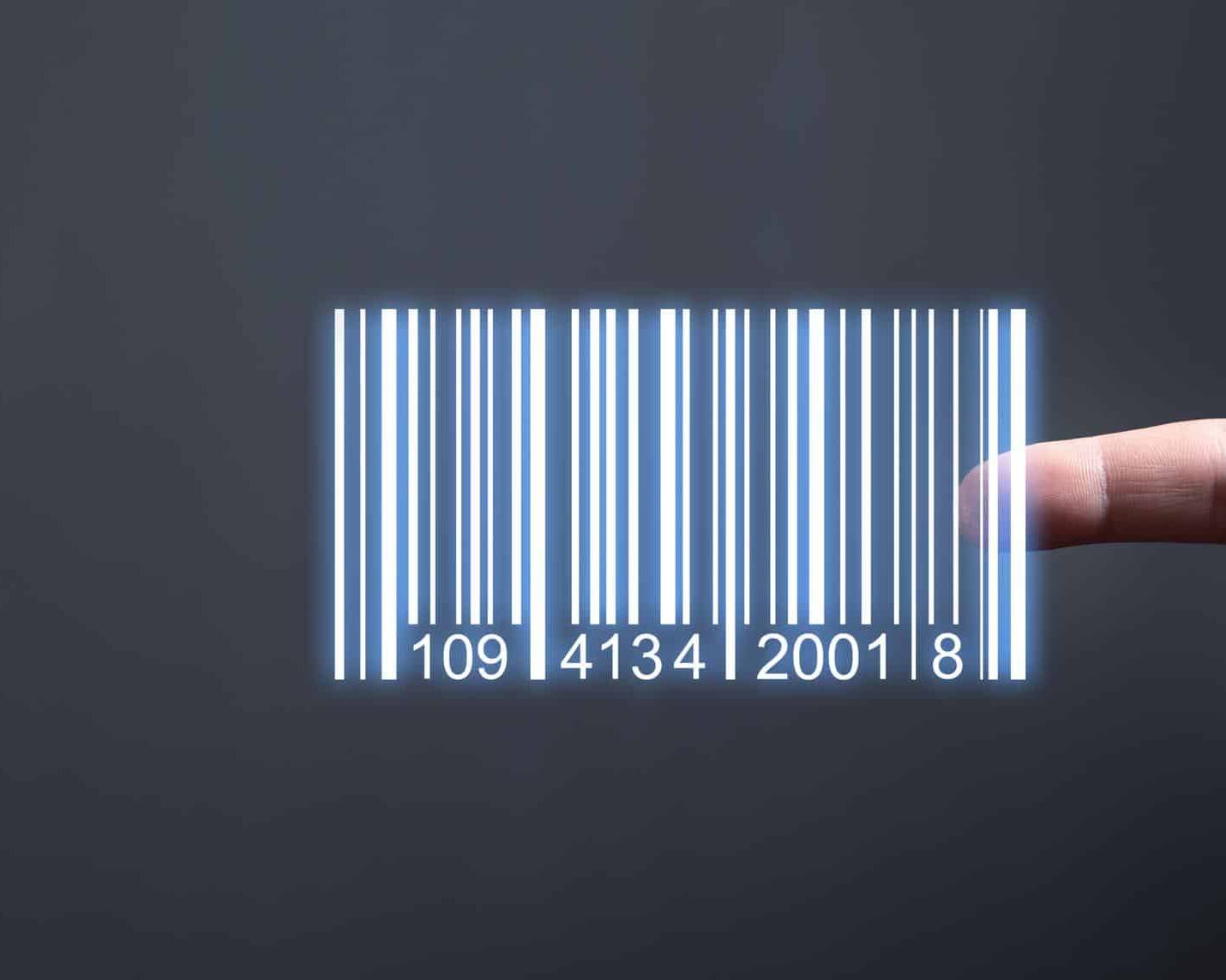 Illustration d’un code-barres 1D pour la vérification de conformité ISO 15416