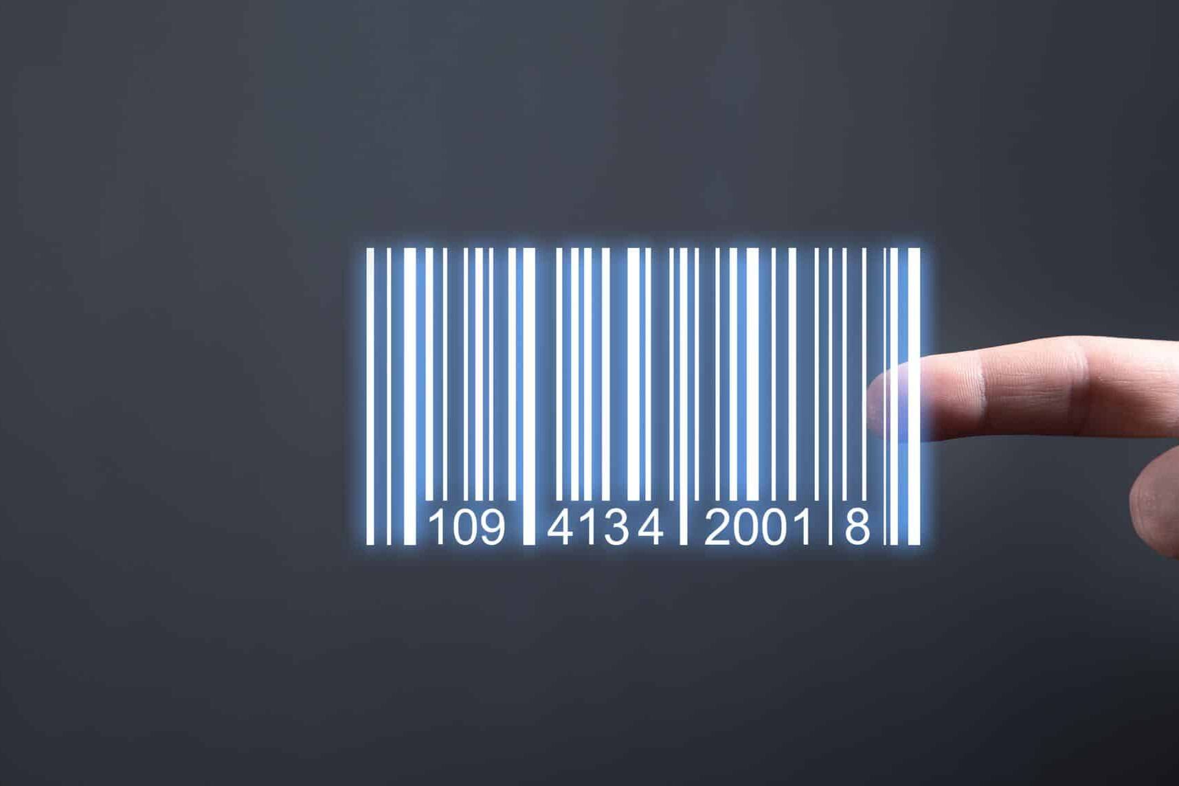 Illustration d’un code-barres 1D pour la vérification de conformité ISO 15416