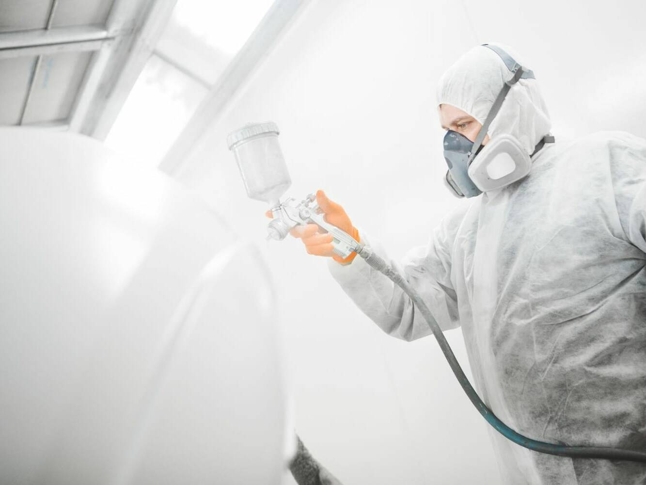 Traçabilité RFID en cabine de peinture aéronautique